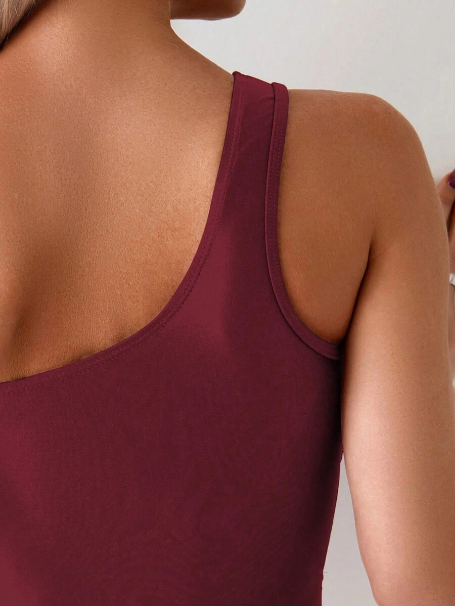 Maiô One Shoulder Bronze