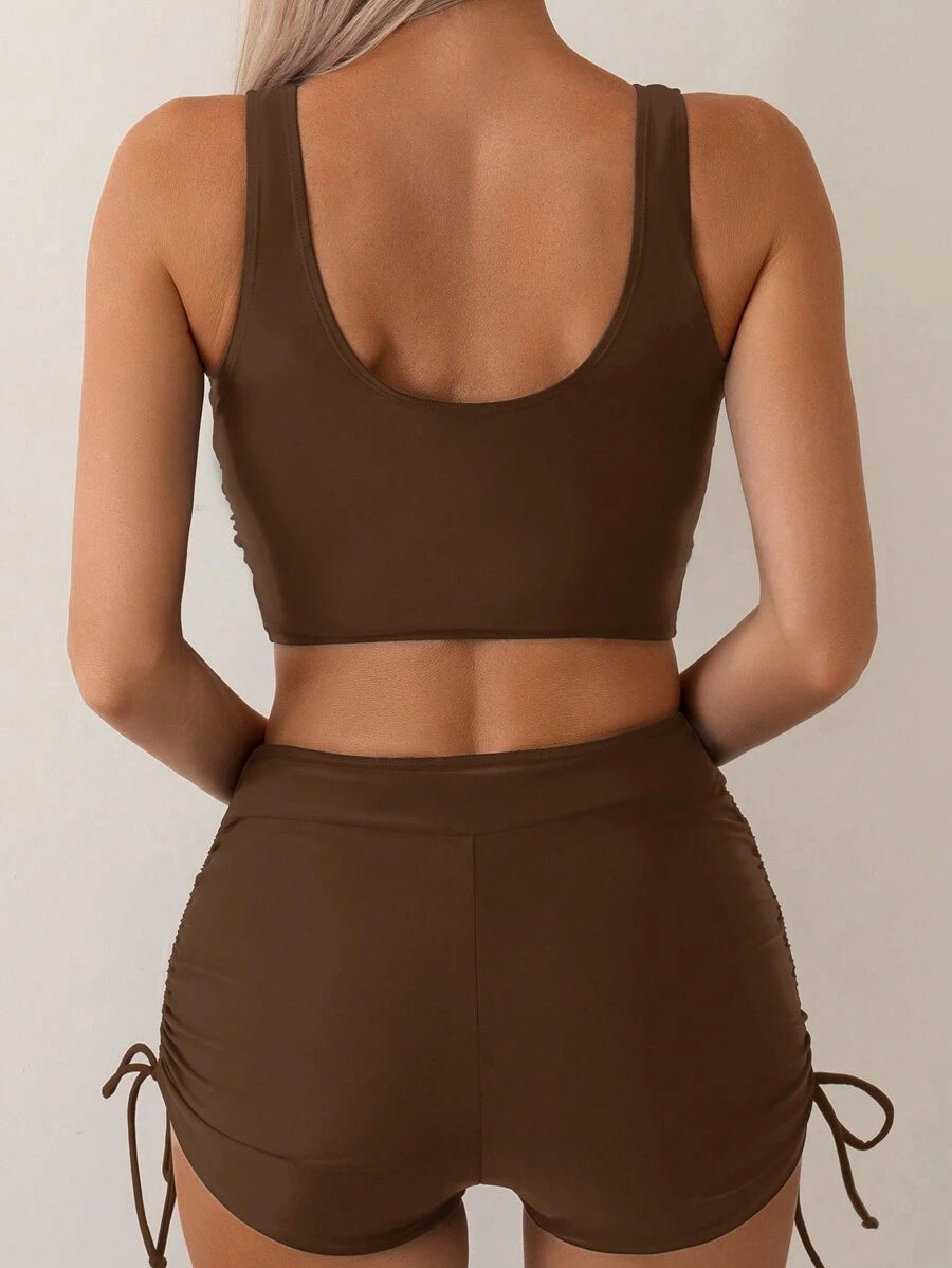 Conjunto Praia Retrô Black