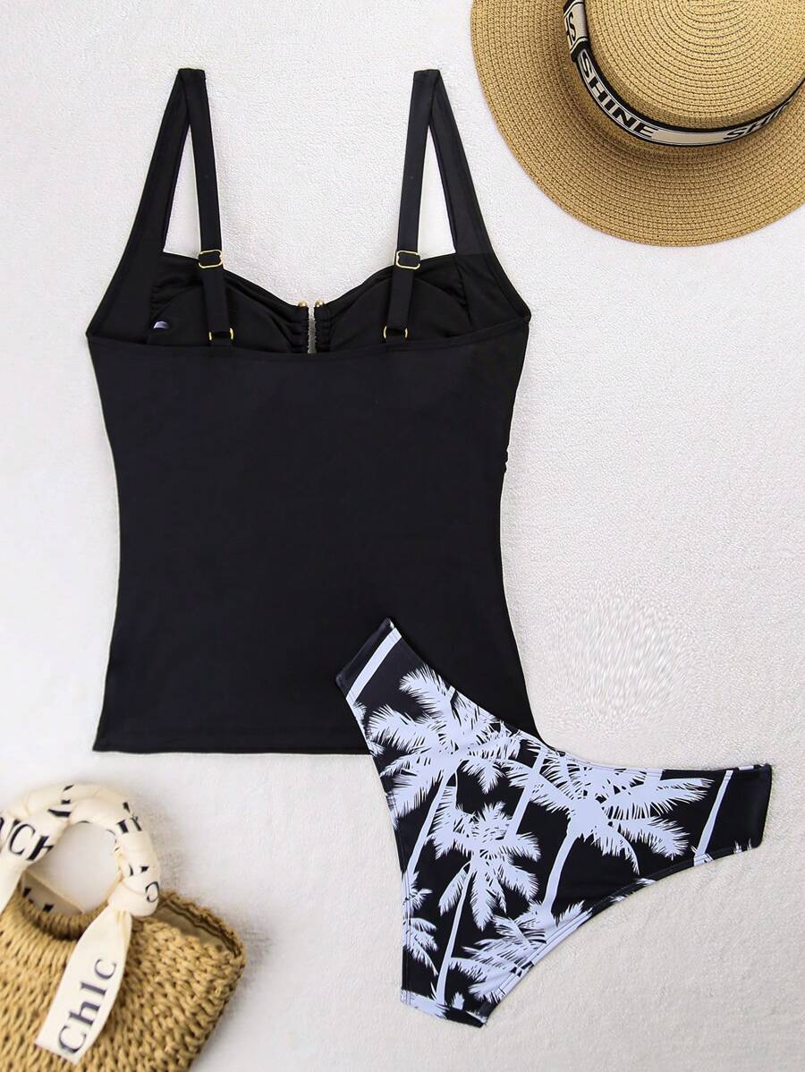 Biquíni Tankini Elegance Tropical