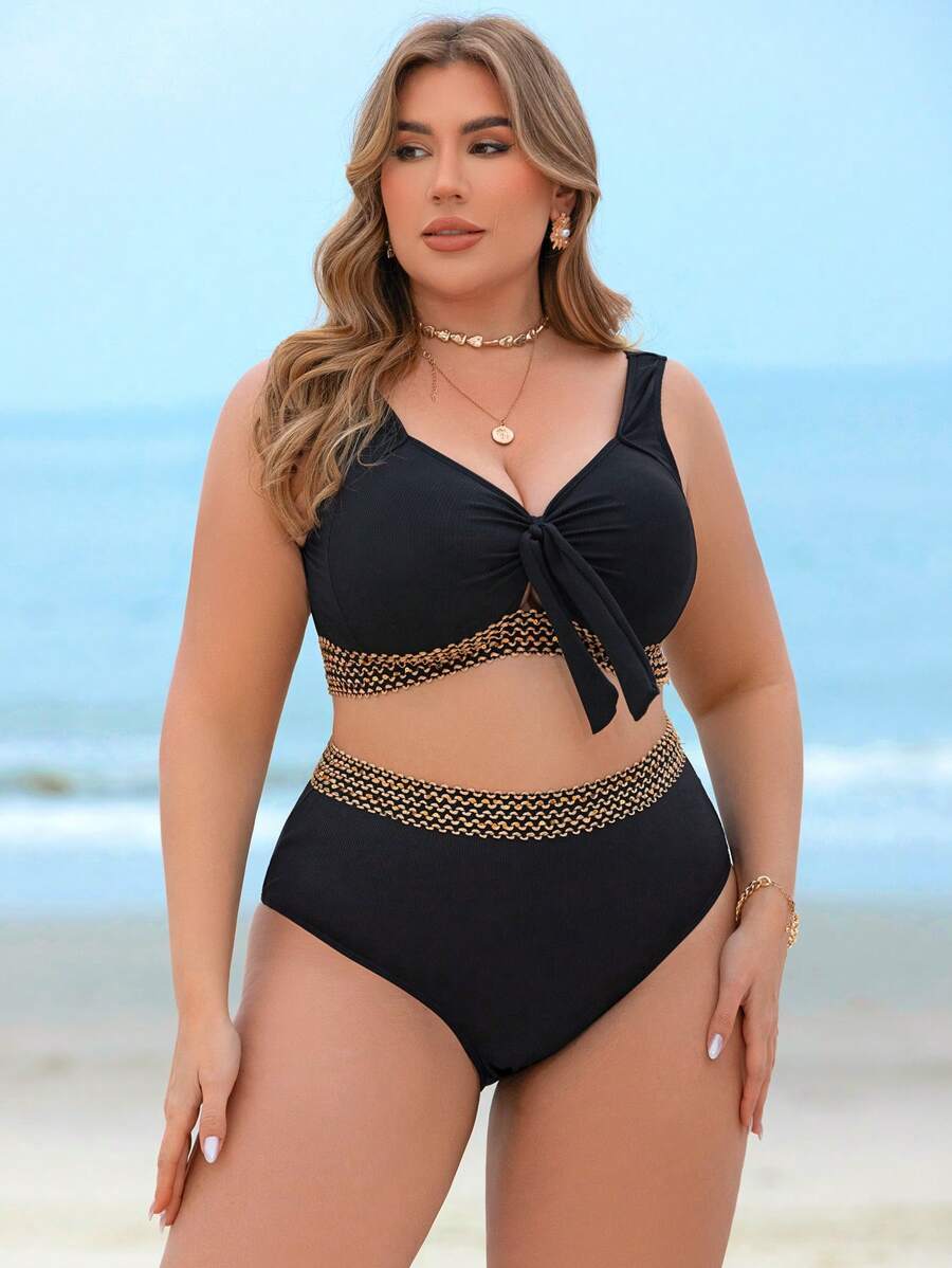 Biquíni Plus Size Elegance Tie