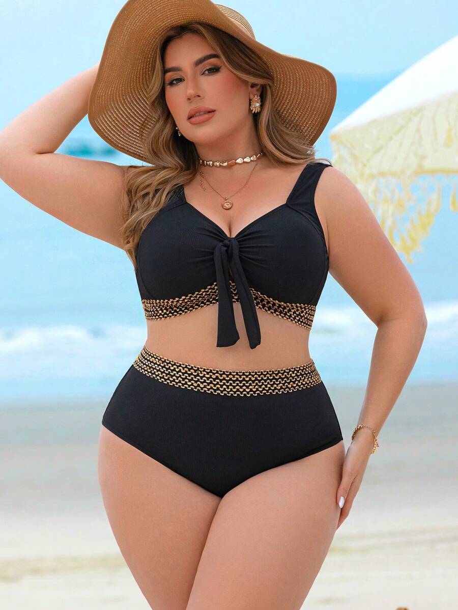 Biquíni Plus Size Elegance Tie