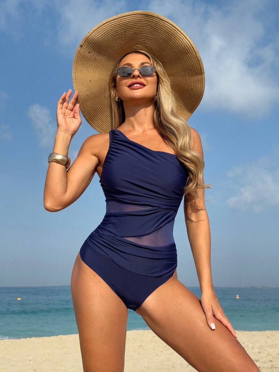 Maiô One Shoulder Bronze