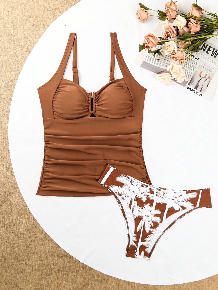 Biquíni Tankini Elegance Tropical