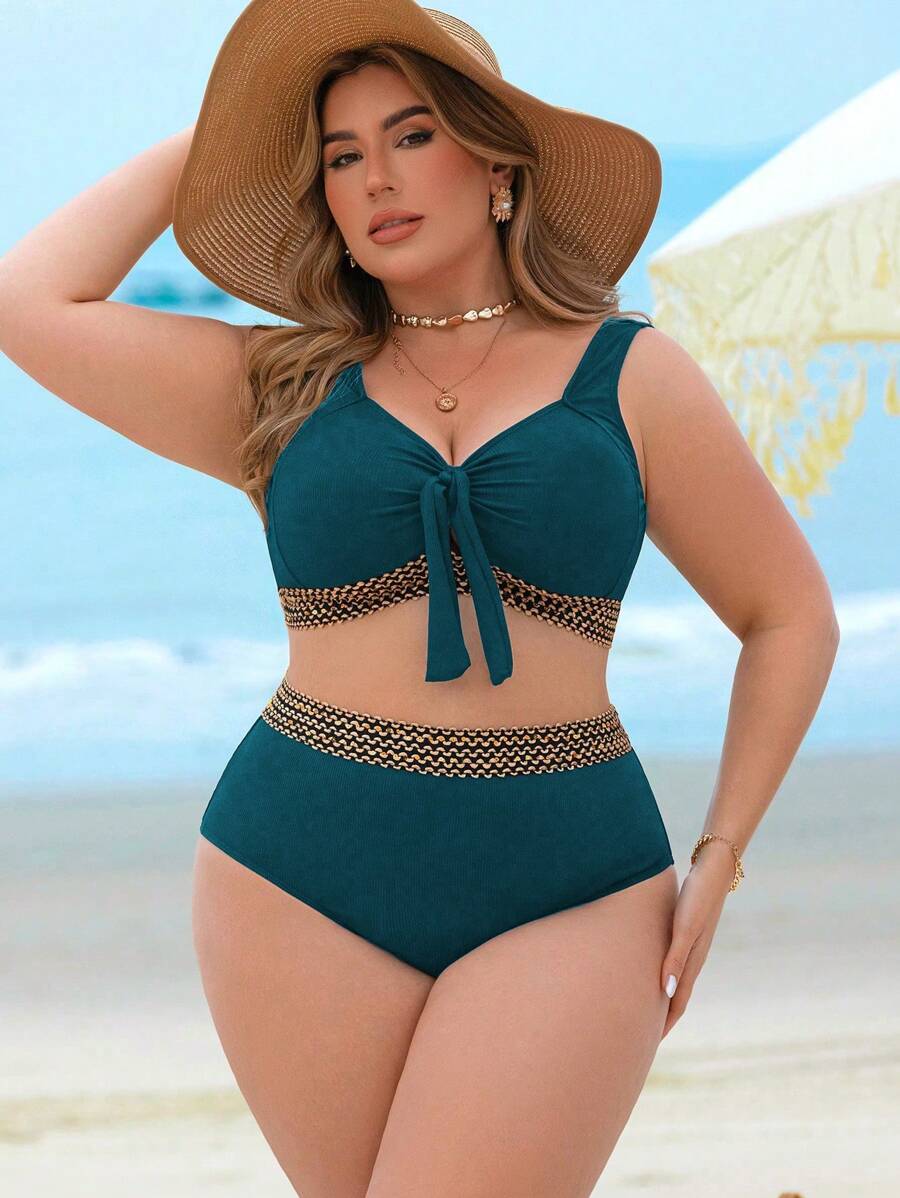 Biquíni Plus Size Elegance Tie