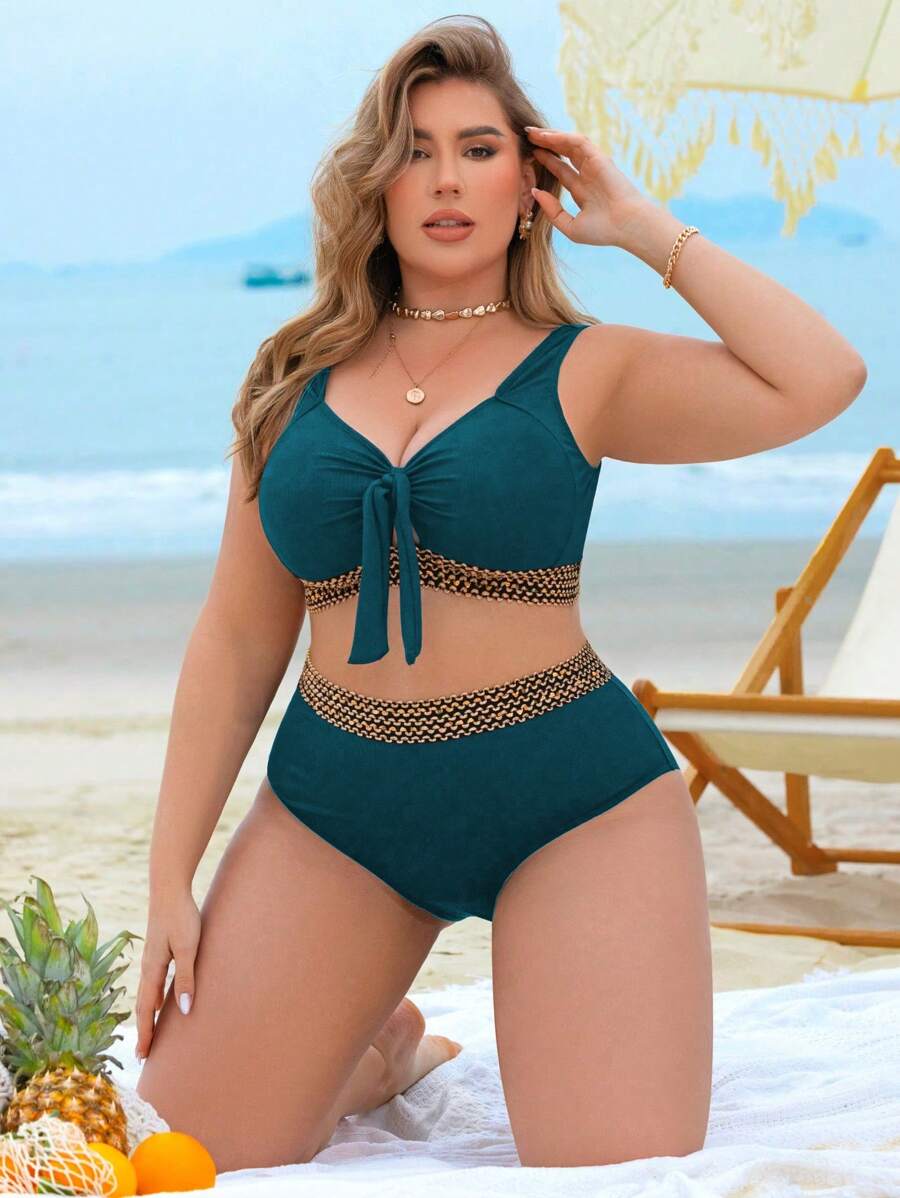 Biquíni Plus Size Elegance Tie