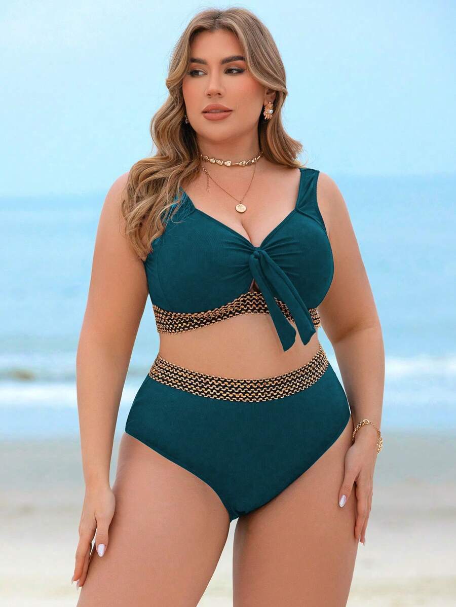 Biquíni Plus Size Elegance Tie