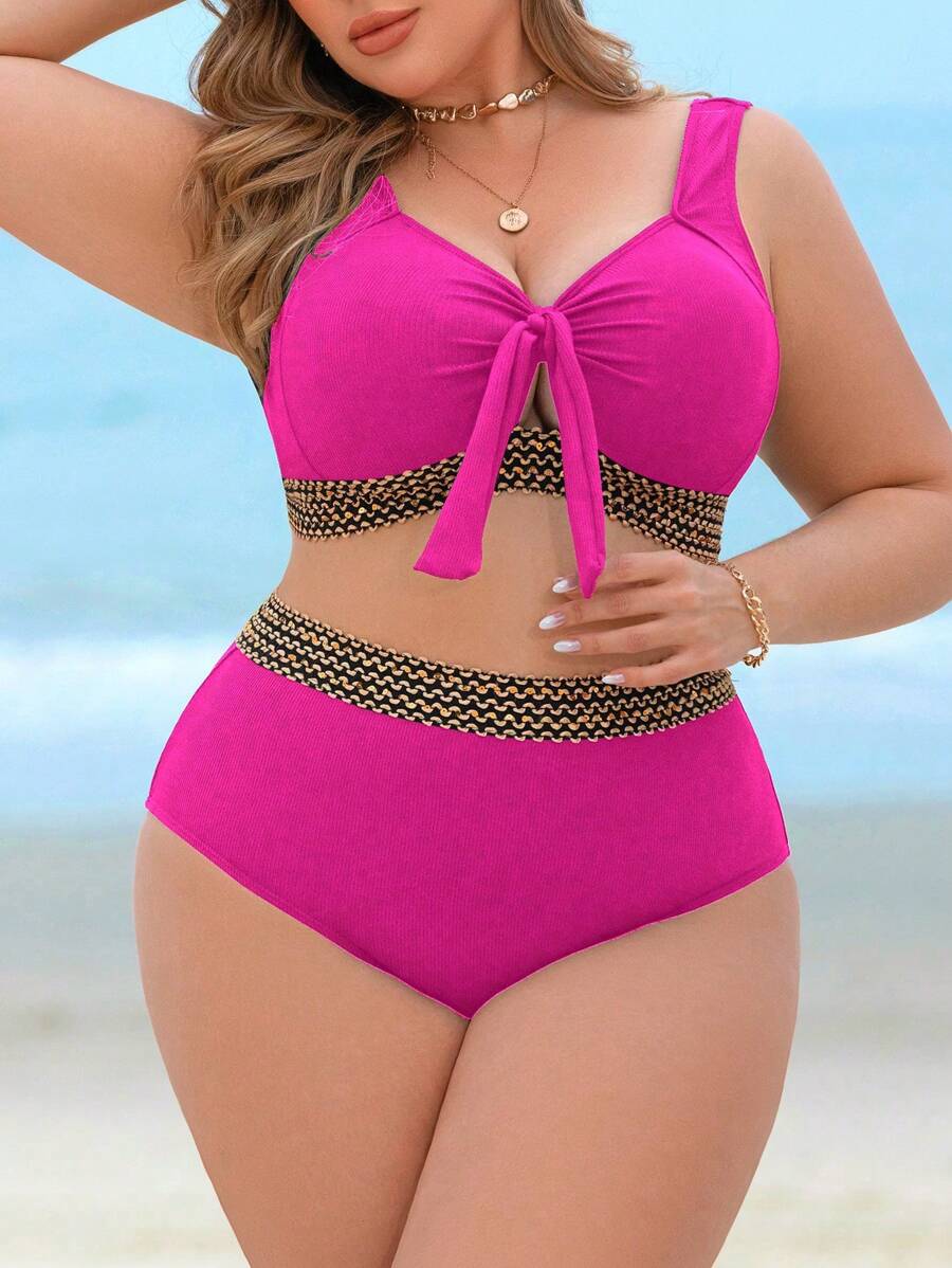 Biquíni Plus Size Elegance Tie