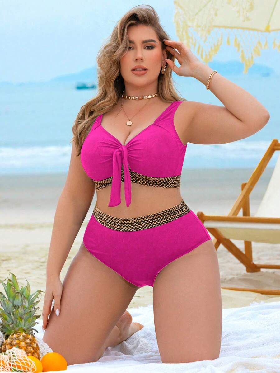 Biquíni Plus Size Elegance Tie