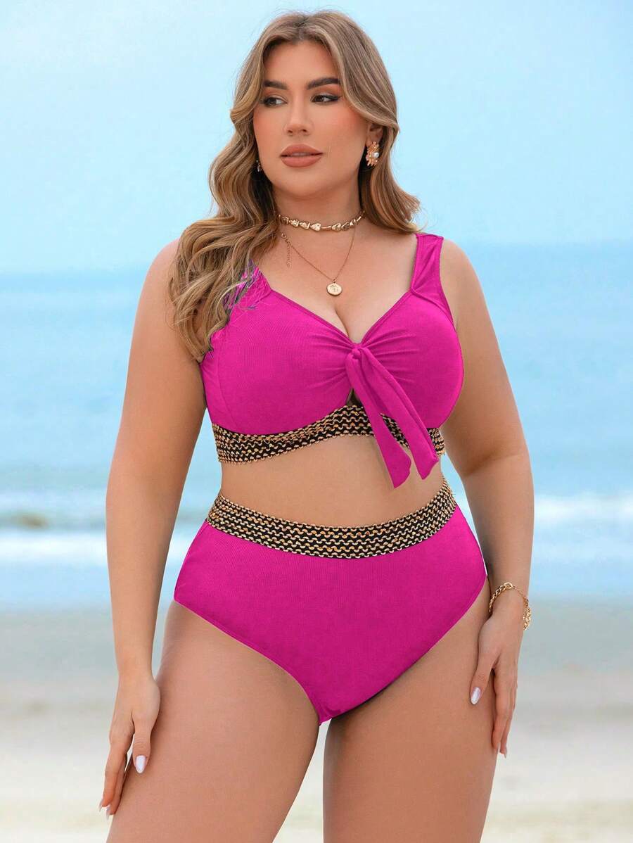 Biquíni Plus Size Elegance Tie
