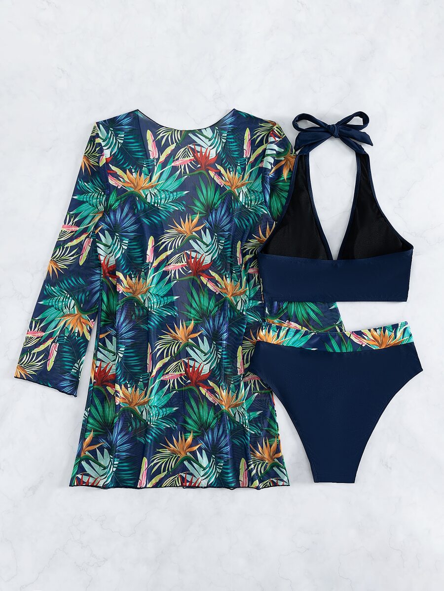 Conjunto Praia Tropicália 3 Peças