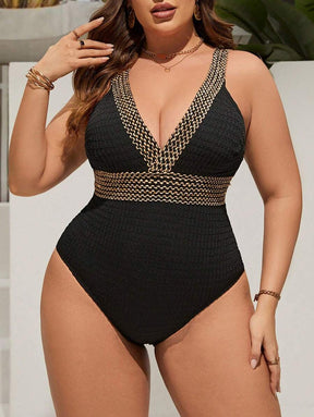 Maiô Plus Size Tricot Glam