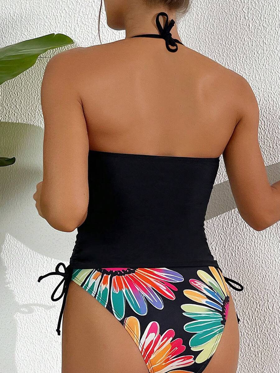 Conjunto Tankini Floral Solar
