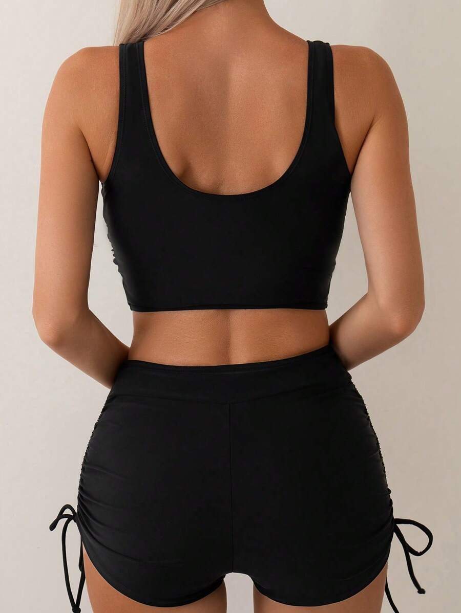 Conjunto Praia Retrô Black