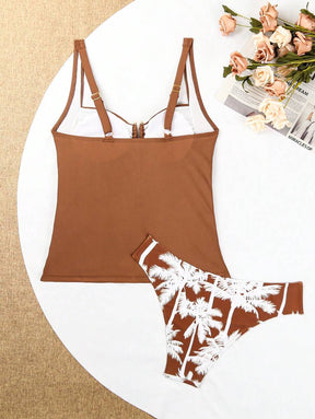 Biquíni Tankini Elegance Tropical