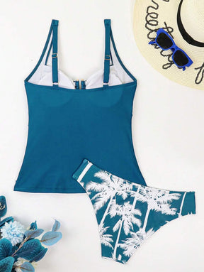 Biquíni Tankini Elegance Tropical